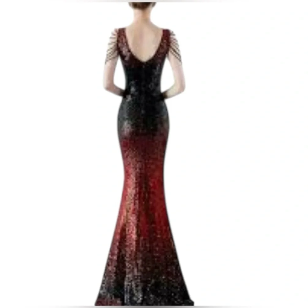 Platlogy, Mermaid Sequence Maxi Gown - Picture 3 of 13